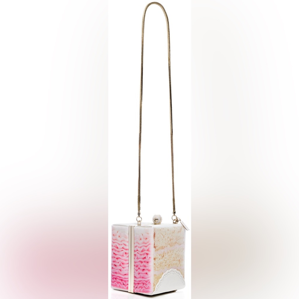 Kate Spade Magnolia Bakery Slice of Cake Bag Crossbody Purse Rare - Picture 4 of 8